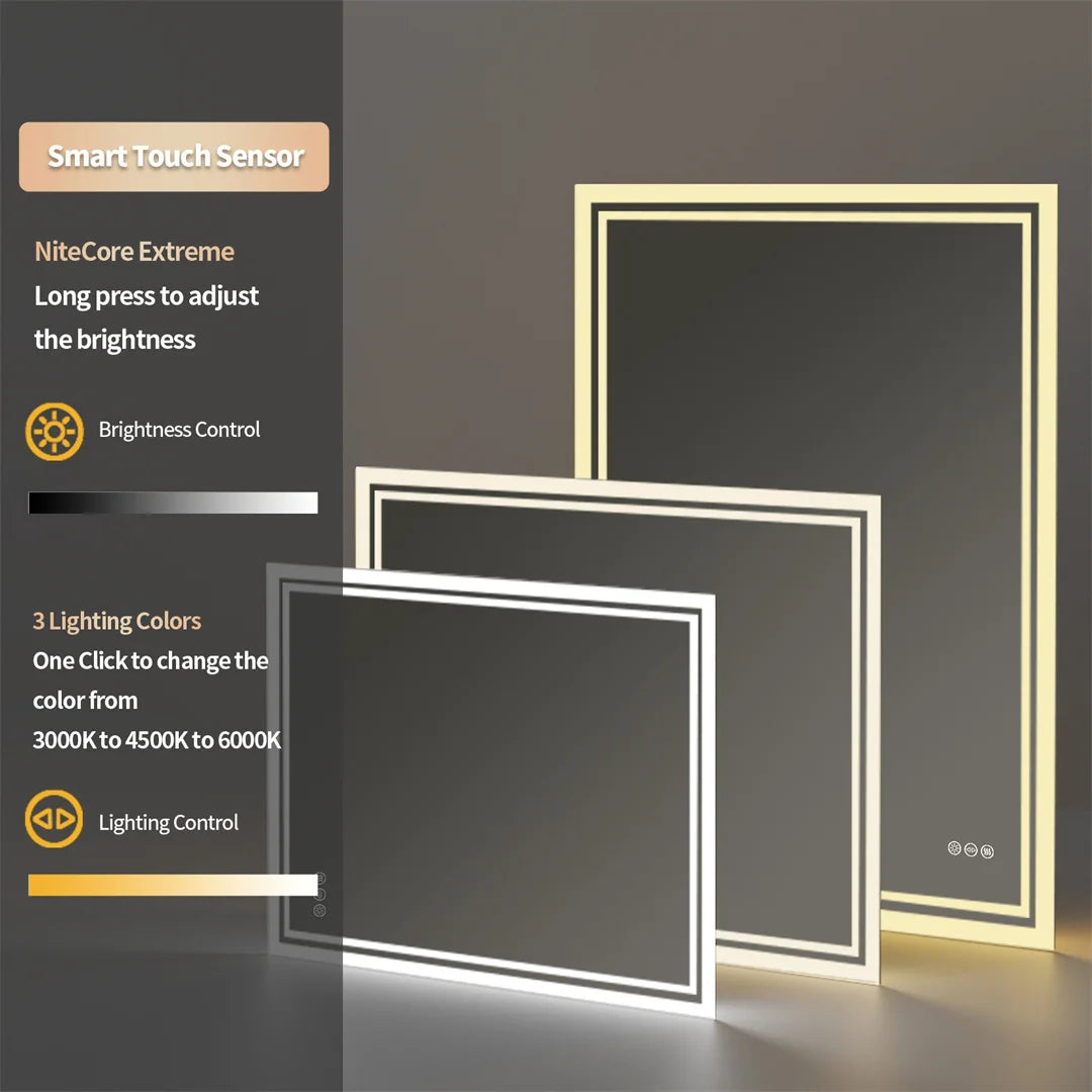 Illuminate LED Backlight Bathroom Mirror LED