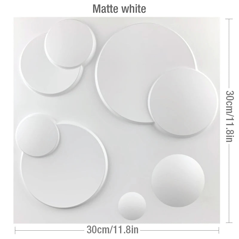 P-Matte White 12 PCS