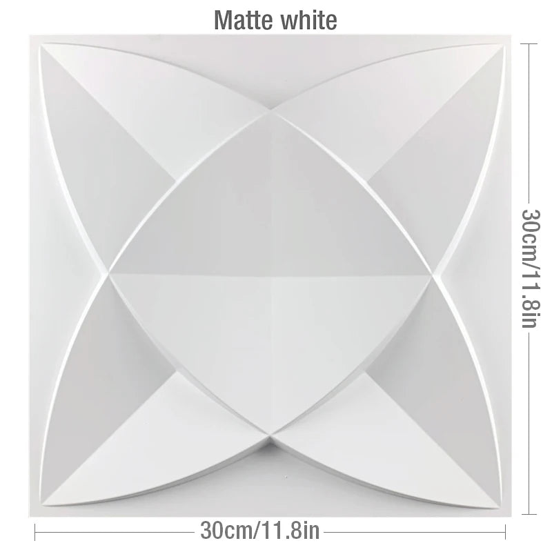 M-Matte White-12PCS