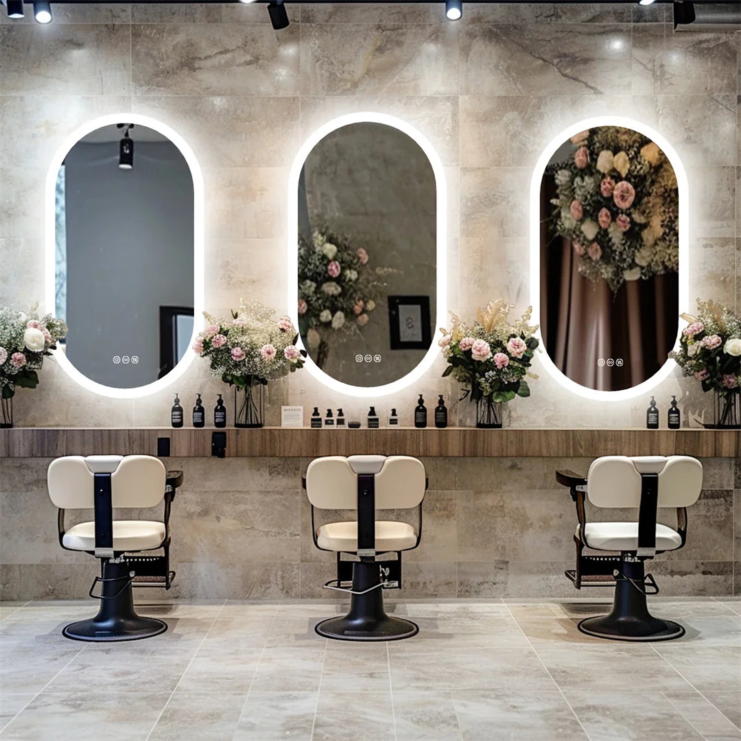 Waterproof Illuminate Bathroom Light Vanity Mirror LED