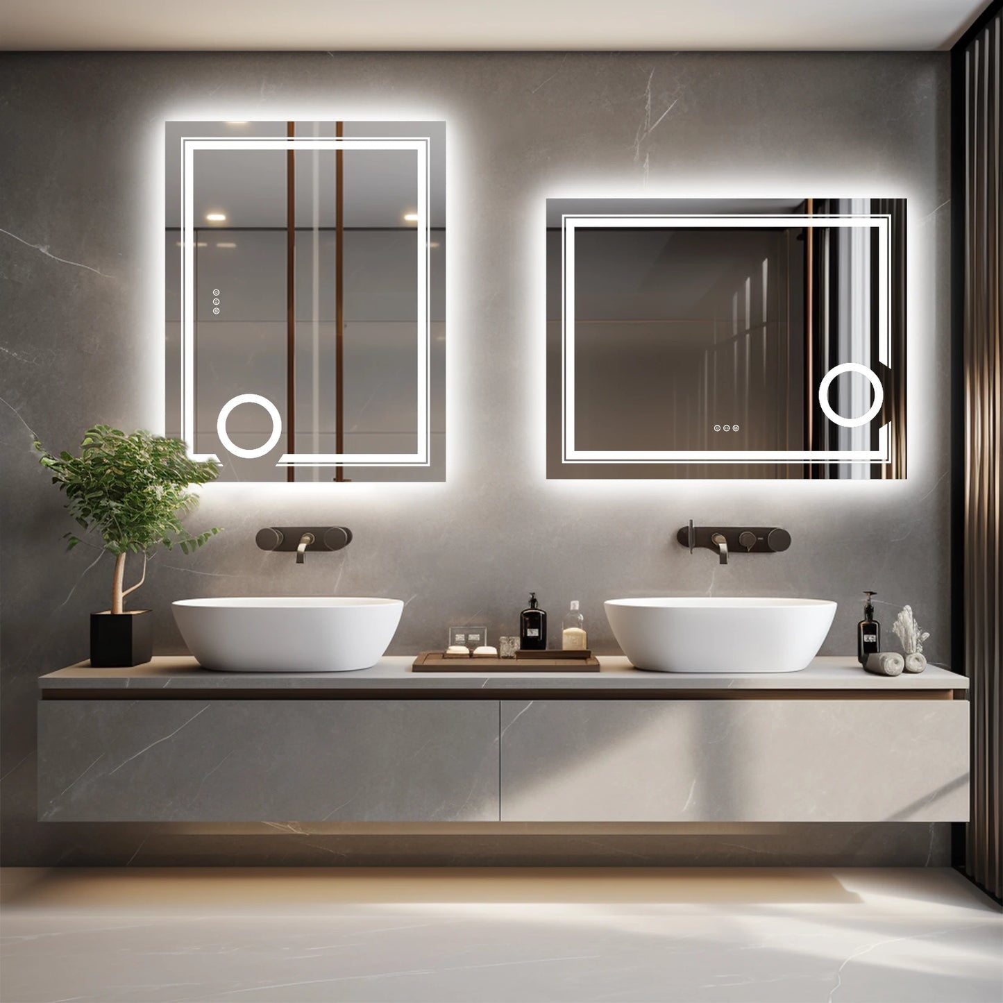 Mirror Bathroom Wall Mounted LED