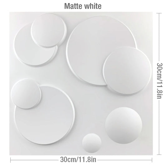 P-Matte White 12 PCS