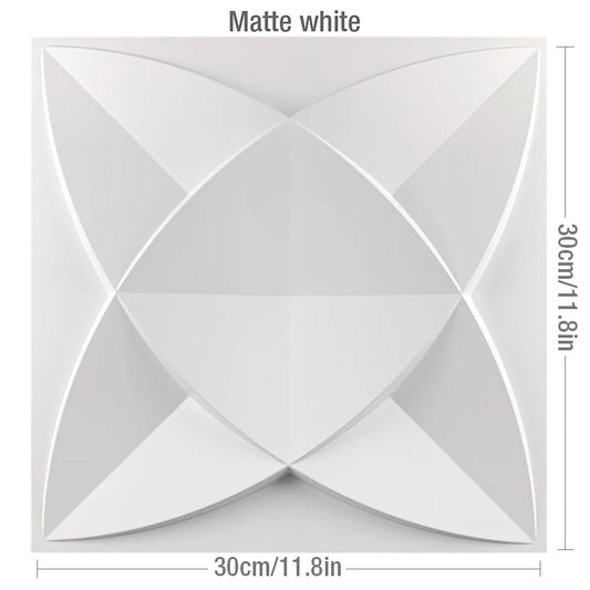 M-Matte White-12PCS