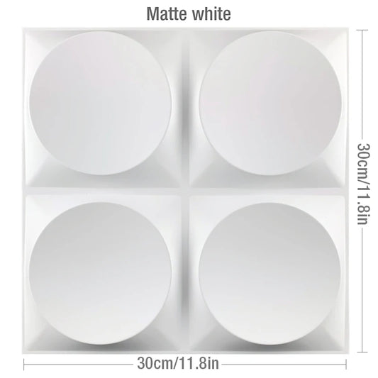 R-Matte White 12 PCS