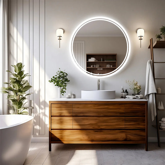 Intelligent Illuminate Big Round Mirror LED