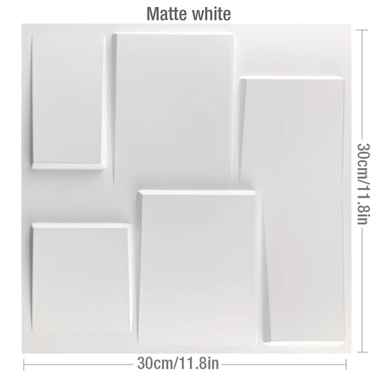L-Matte White and Black